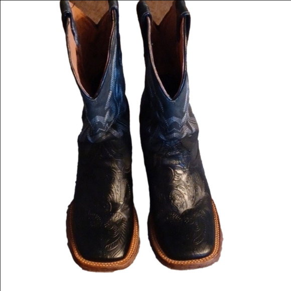 TANNER MARK BOOTS, SIZE 4 GIRLS, BLACK, AND GRAY. - Picture 1 of 8